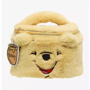 Disney Winnie The Pooh Fuzzy Makeup Bag - NWT